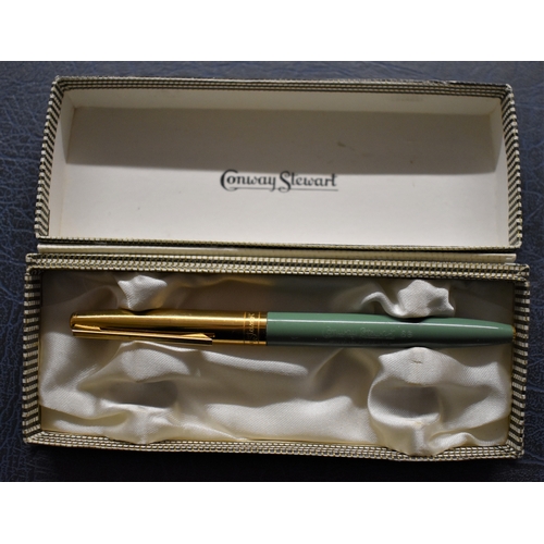 32 - Fountain Pen-1960's Conway Stewart 69 fountain pen, 14ct gold MB, was sold as a set, pencil missing