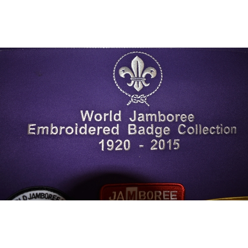 392 - Scouting 1920-2015 Woven Jamboree embroidered badge collection (23 in total) a very fine lot