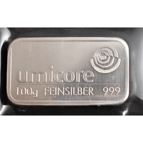 436 - Silver Bar 100 Grams