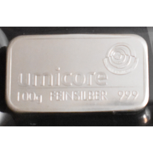 437 - Silver Bar 100 Grams