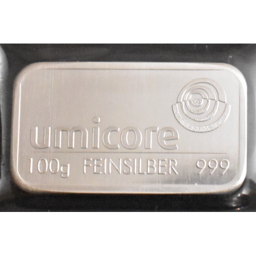 438 - Silver Bar 100 Grams