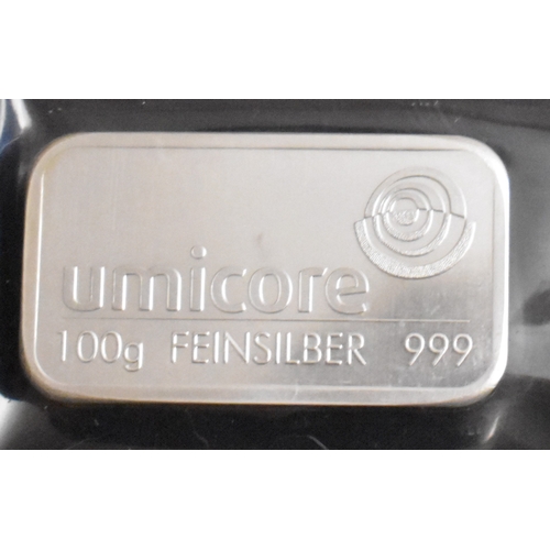 440 - Silver Bar 100 Grams