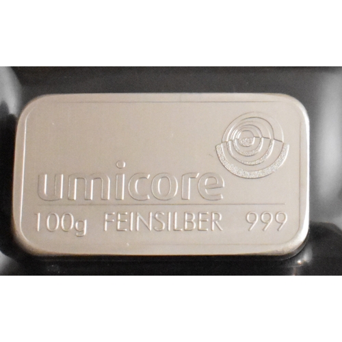 442 - Silver Bar 100 Grams