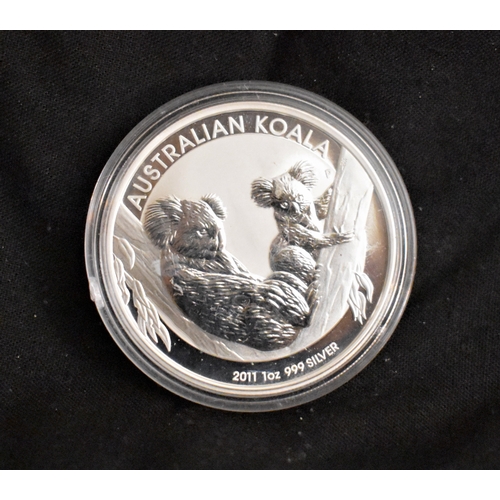 472 - Australia 2011 Silver Dollar, Koalas