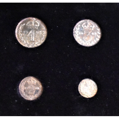 497 - Edward VII 1903 Maundy Set, toned (4)