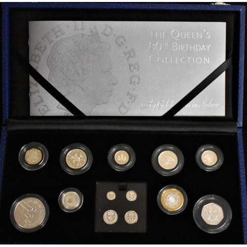 517 - Great Britain 2006 Silver Proof Collection, set of Nine and Maundy Set. (Issue of only 8,000)