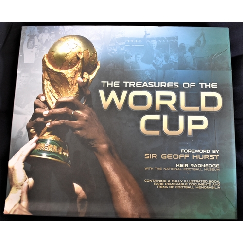 68 - The Treasures of the World Cup Deluxe Edition book Foreword by Sir Geoff Hurst