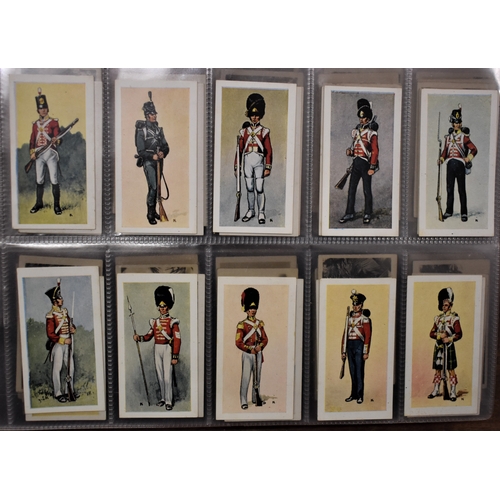 177 - Cigarette & Trade Cards. Assorted collection in an album in plastics including silks (small) Lyons, ... 