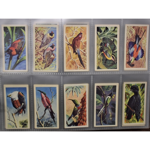 186 - Brooke Bond (10) Sets, Ex in plastics include: Wild Flowers, African Wildlife, British Butterflies e... 