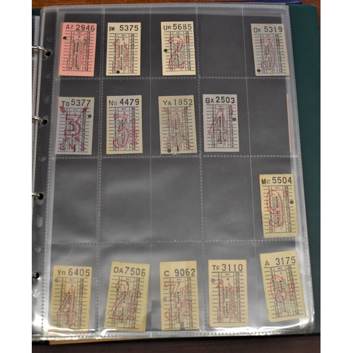 207 - London Bus Tickets - A collection of 1950's London Transport Coach Tickets and County Buses, selecti... 