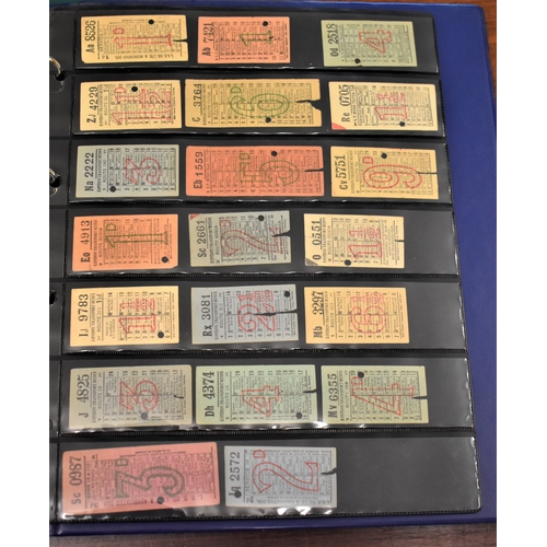 208 - London Bus Tickets - A collection of 1950's London Transp't T&T Tickets and County Buses, selection ... 