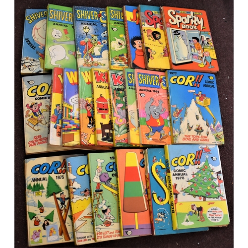 147 - Annuals - A collection of Cor, Sparky, Shiver and Shake etc. (20+)