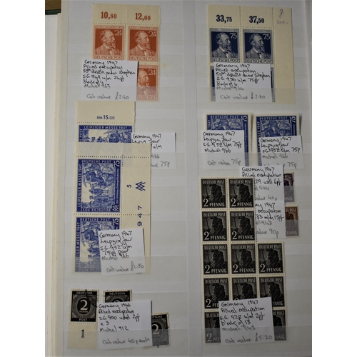 245 - Germany 1875-1945 u/m and used, all individually described and valued.