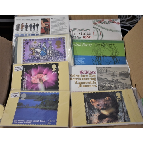 251 - Great Britain 1980's - 2007 PHQ card mostly in mint sets, some used sets. (Qty carton)