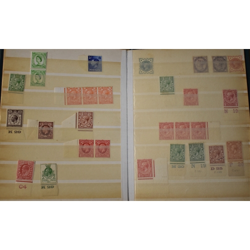 255 - Great Britain Mint stockbook, good KGV including controls, some Victoria. Good lot (100's)