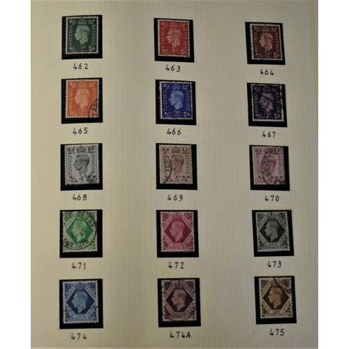 256 - Great Britain collection of Victorian Penny Reds and Strength in King Edward VII & KGVI in a Simplex... 