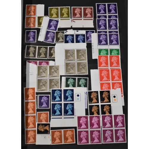 264 - Great Britain Mint Stockbook many in u/m and Blocks, Commons, Machins, Regionals etc. (100's)
