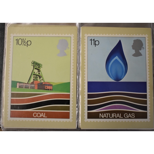 266 - Great Britain 1973-1978 Mint PHQ Card collection in an album with 1973 Royal Wedding, Cainhill Turne... 