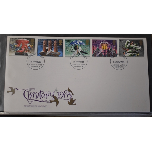 270 - Great Britain (FDC's) 1980's FDC in an album, an A/Blank. Nice clean lot (40+)