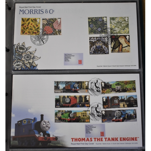 271 - Great Britain 2008-2012 A collection in an album, all Royal Mail alternative cancellations, very nic... 