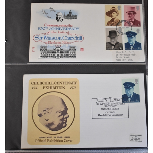 273 - Great Britain 1974-2004, Collection in an album mostly FDC's few better, a range of Norfolk Special ... 