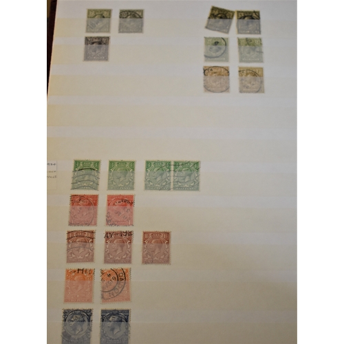 274 - Great Britain 1854-1936, A fine used collection in a large stock book. Some c.d.s. included, also a ... 
