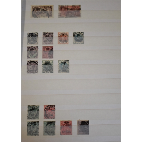 274 - Great Britain 1854-1936, A fine used collection in a large stock book. Some c.d.s. included, also a ... 