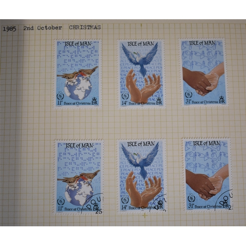 283 - Isle of Man 1985-1994 Mint and used collection in a Viking album. Very fine sets, m/s's