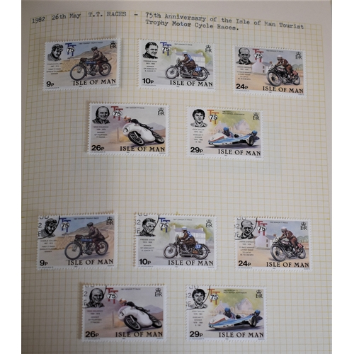 284 - Isle of Man 1973-1984 Mint and used collection, very neat and tidy sets in an album including: Posta... 