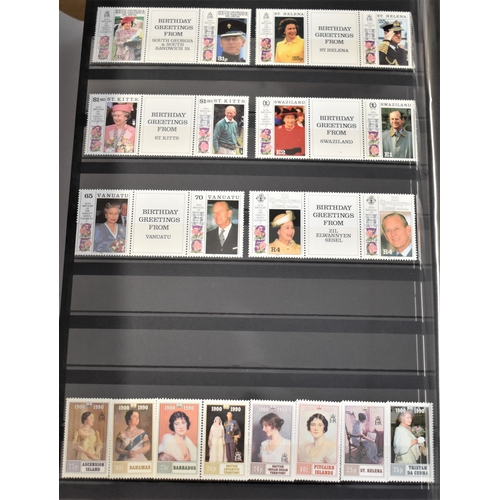 285 - Jumbo stockbook with u/m mint Jersey including Values to £5, also some New Zealand