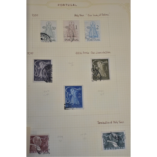 287 - Portugal 1853-1973, an intact collection in a Suplix album with 1853 Queen Maria (2), 1855 King Pedr... 