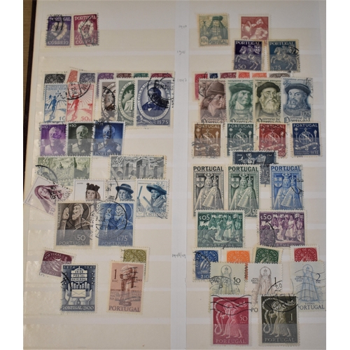 289 - Portugal used in a stockbook with range of Ceres and 1931-1996 mostly Fine used including sets.