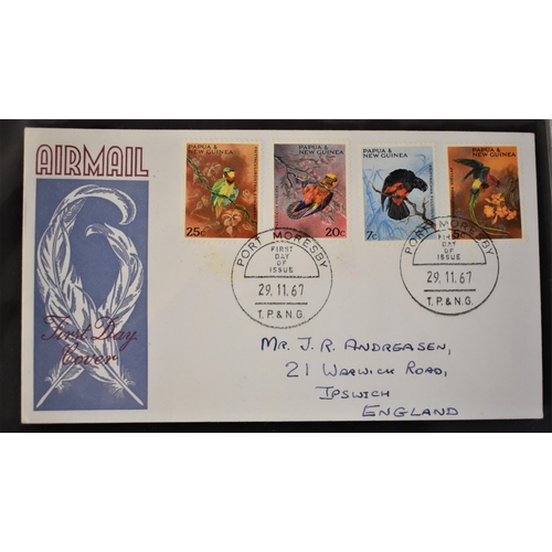 290 - Papua New Guinea 1967-1974 small album of First Day Covers (24)