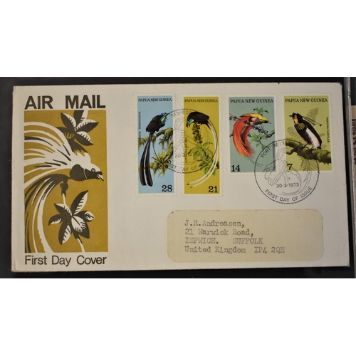 290 - Papua New Guinea 1967-1974 small album of First Day Covers (24)