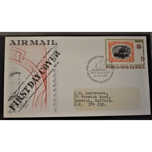 290 - Papua New Guinea 1967-1974 small album of First Day Covers (24)