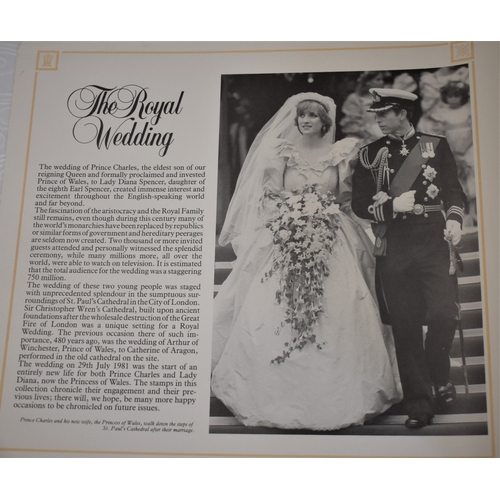 291 - Great Britain - Royalty Collection 1986 Royal Wedding in an album with u/m mint, First Day Covers an... 