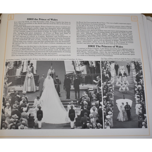 291 - Great Britain - Royalty Collection 1986 Royal Wedding in an album with u/m mint, First Day Covers an... 