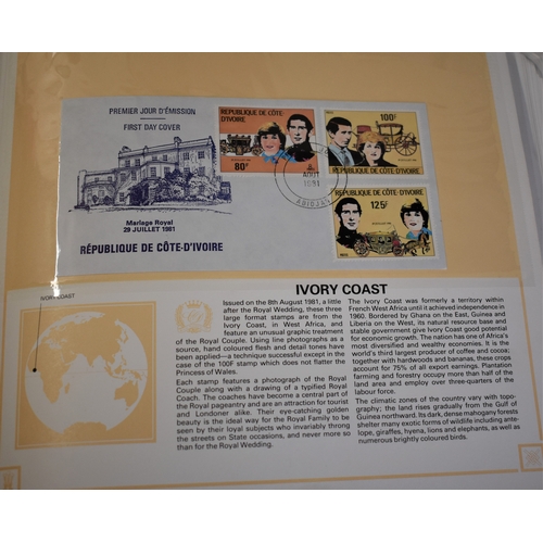 291 - Great Britain - Royalty Collection 1986 Royal Wedding in an album with u/m mint, First Day Covers an... 