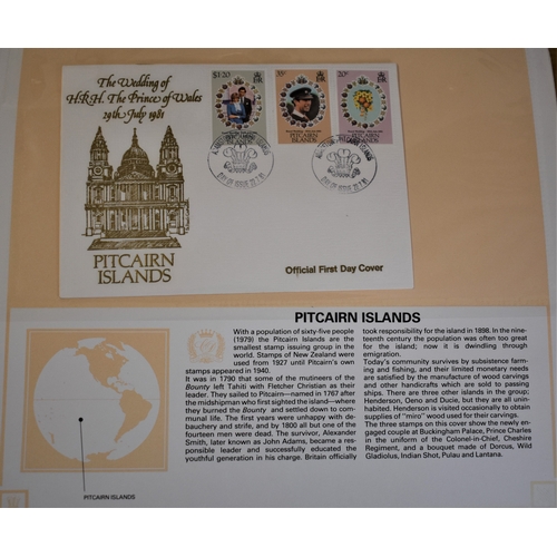 291 - Great Britain - Royalty Collection 1986 Royal Wedding in an album with u/m mint, First Day Covers an... 