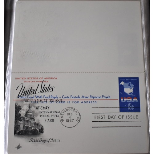 301 - USA 1955-1995 Assorted mostly Artcraft, FDC's, Reply Cards, Presidents etc. Mostly used (28)