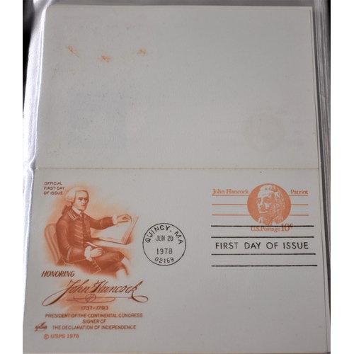 301 - USA 1955-1995 Assorted mostly Artcraft, FDC's, Reply Cards, Presidents etc. Mostly used (28)