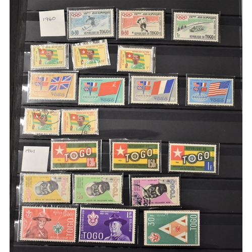 322 - Togo - Substantial mint and used collection in a Jumbo stockbook, many sets with some in blocks of f... 