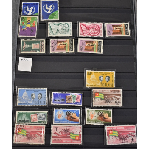 322 - Togo - Substantial mint and used collection in a Jumbo stockbook, many sets with some in blocks of f... 