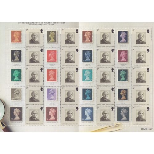 592 - Great Britain 2007 Machin Royal Mail Smilers Sheet, SG LS40, u/m mint