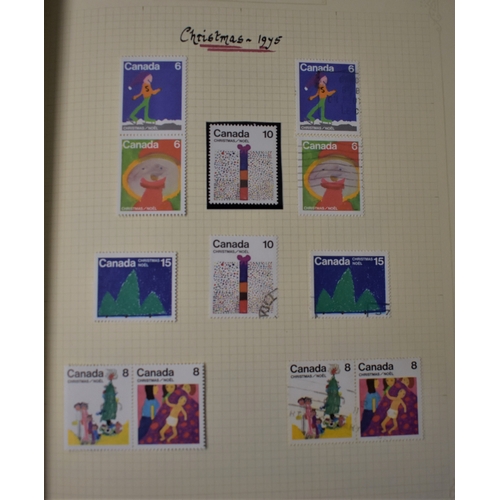 315 - Canada 1968-2000 - A very fine u/m Mint and Fine used collection in (4) volumes, Min Sheets, Sheetle... 