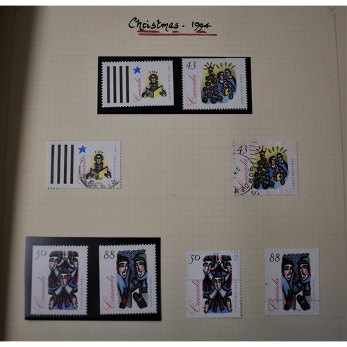 315 - Canada 1968-2000 - A very fine u/m Mint and Fine used collection in (4) volumes, Min Sheets, Sheetle... 