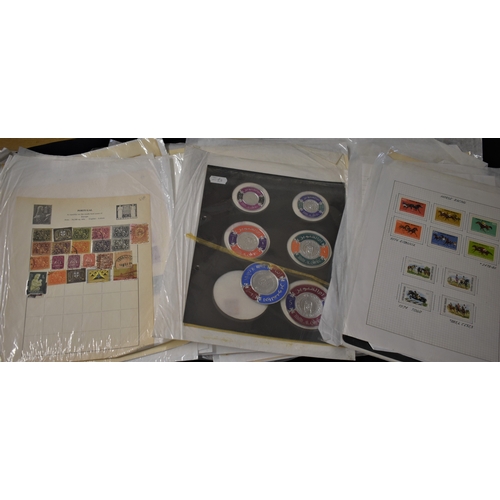 320 - Assorted Album pages: Commonwealth & Foreign, also Thematic Birds - several on pages, useful lot (10... 