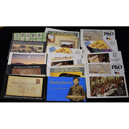 547 - Great Britain Prestige Booklets - A range of 24 mint