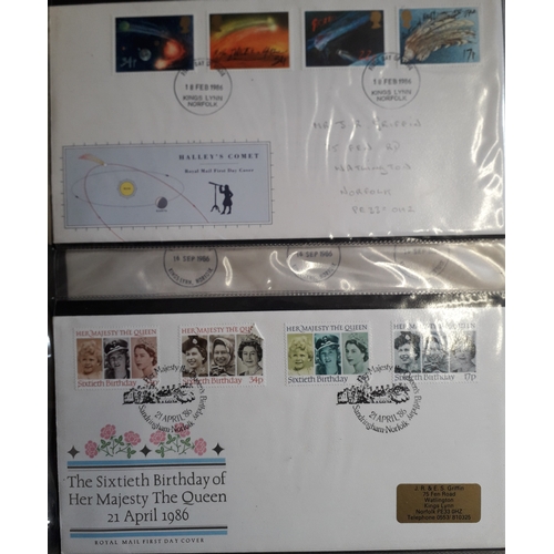 249 - Great Britain Assorted Collections of First Day Covers in 8 Albums (477)