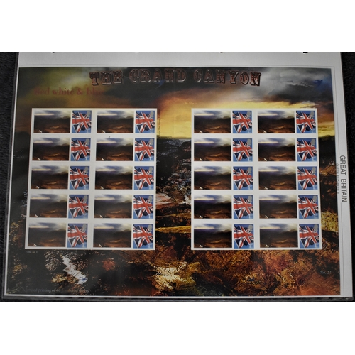 600 - Great Britain 2008 'The Grand Canyon' Royal Mail Smilers Sheet, Limited Edition of 40 sheet, 20x 1st... 